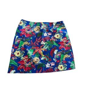 Talbots tropical floral‎ print skirt A-line